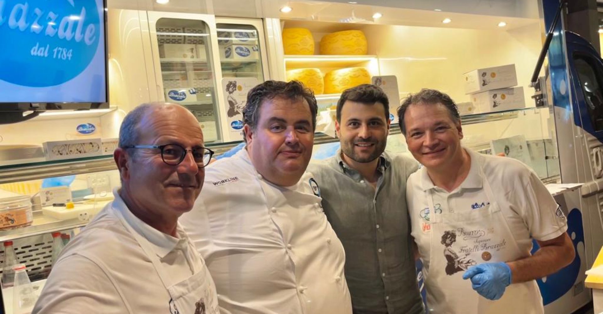 Brazzale a Festa a Vico con lo chef Esposito